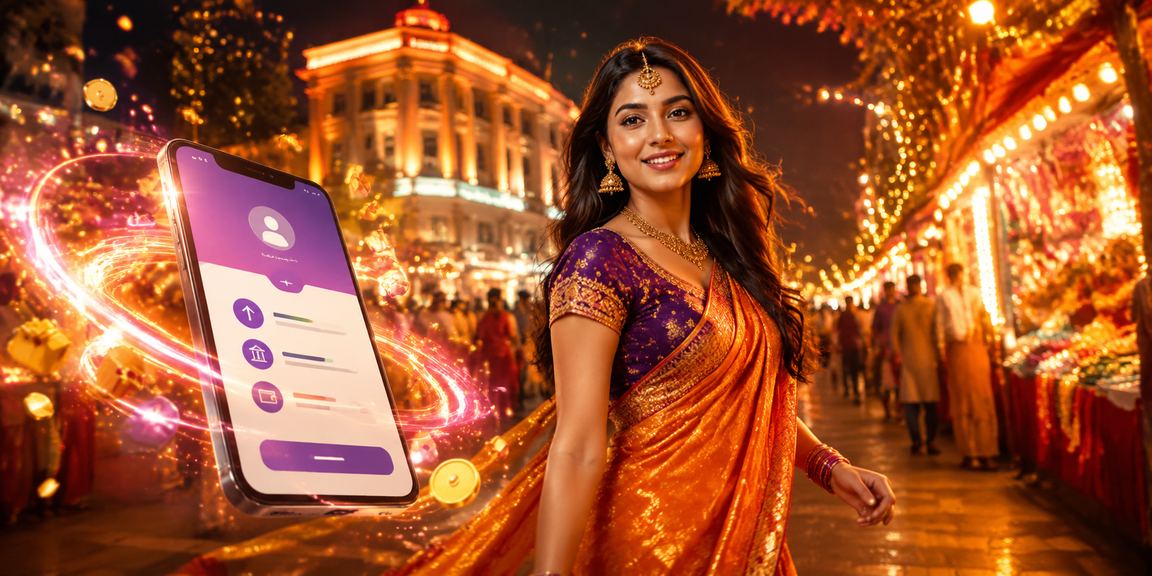 Vibrant Delhi night market representing exciting casino promotions