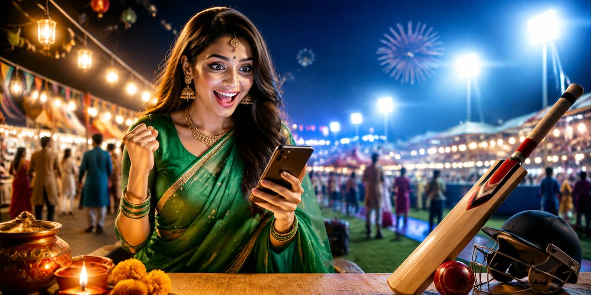 Players enjoying rummy on mobile in an Indian style setting